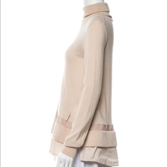 NWT Moncler Virgin Wool Turtleneck Sweater - Size Small